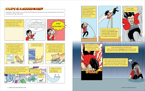 Create Your Own Graphic Novel: A Guide for Kids: Write and Draw Your Own Book