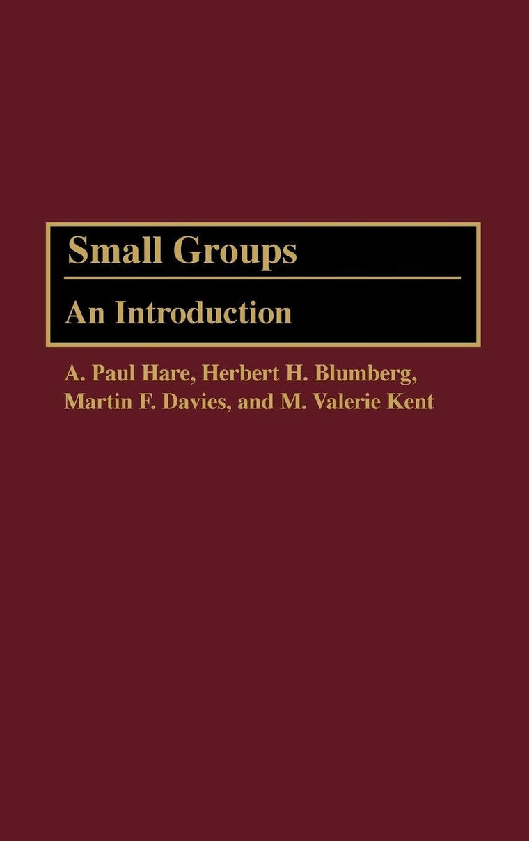 Small Groups: An Introduction