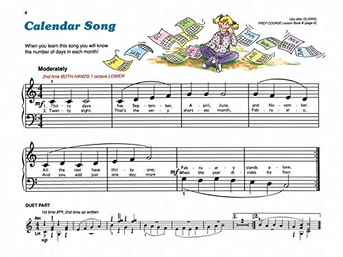 Alfred's Basic Piano Library: Prep Course for The Young Beginner Solo Book, Level B