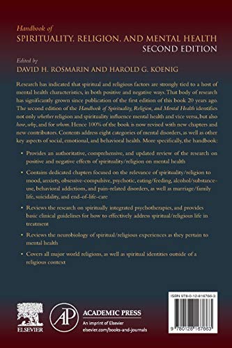 Handbook of Spirituality, Religion, and Mental Health