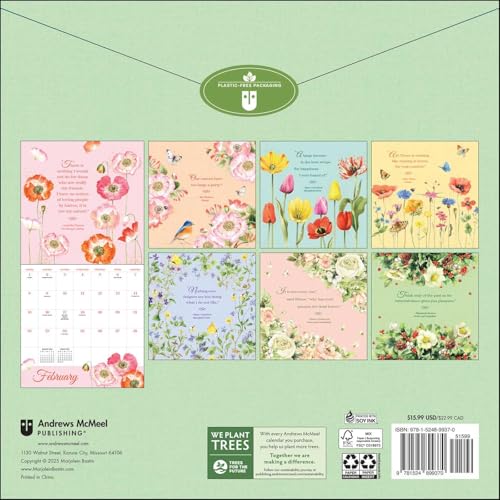 The Quotable Jane Austen 2026 Wall Calendar