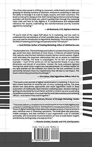 Introduction to Algorithmic Marketing: Artificial Intelligence for Marketing Operations