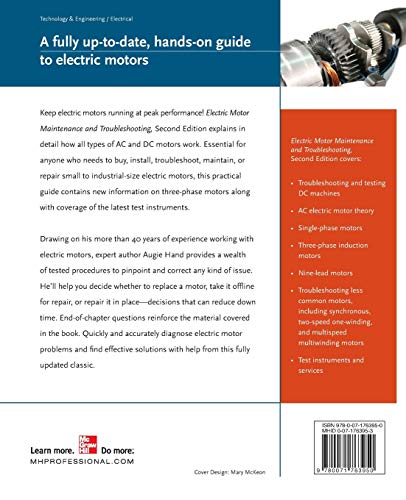 Electric Motor Maintenance and Troubleshooting, 2nd Edition