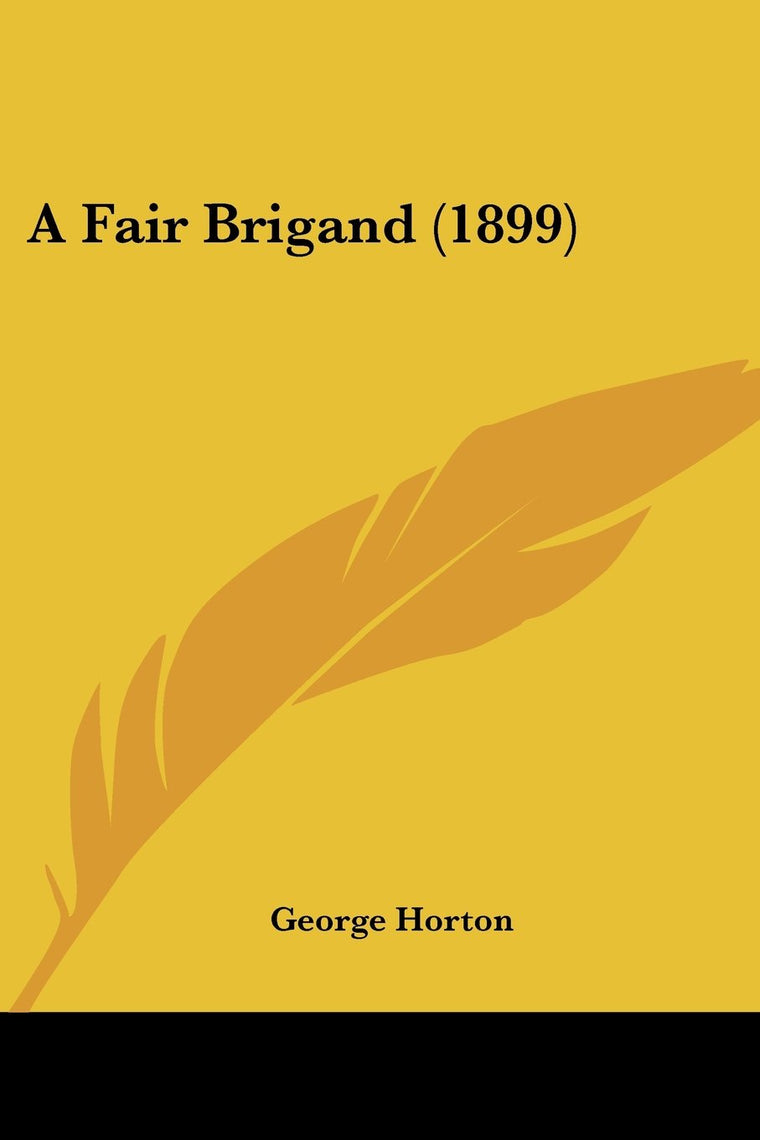 A Fair Brigand (1899)
