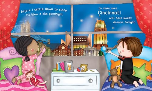 Night-Night Cincinnati: A Sweet Goodnight Board Book for Kids and Toddlers