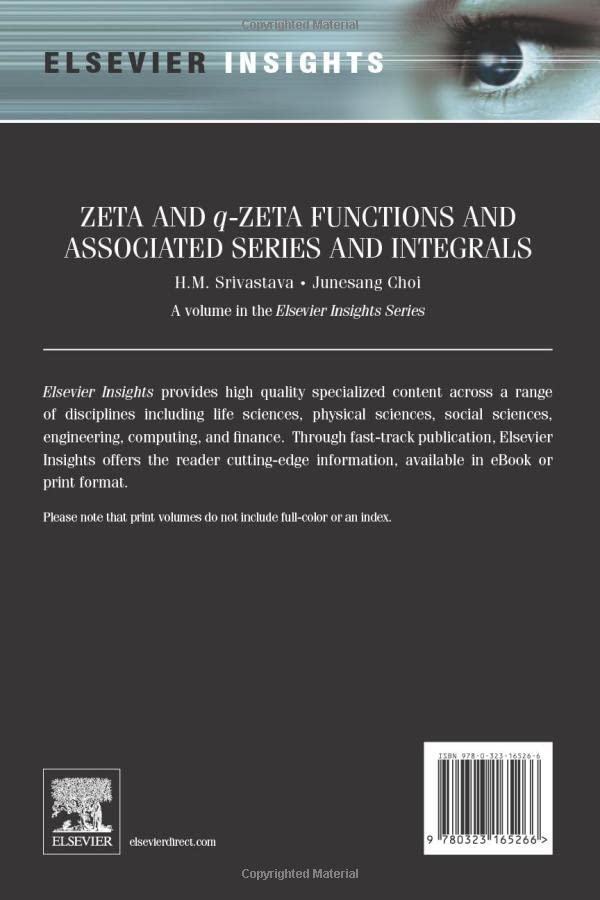 Zeta and q-Zeta Functions and Associated Series and Integrals