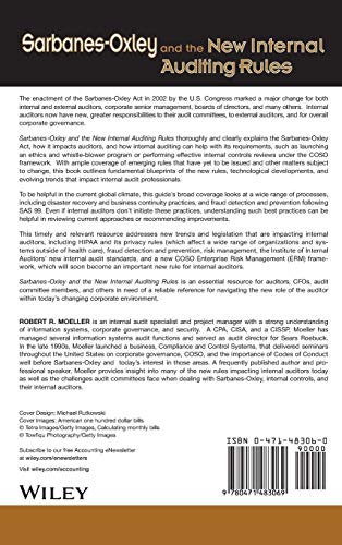 Sarbanes-Oxley and the New Internal Auditing Rules
