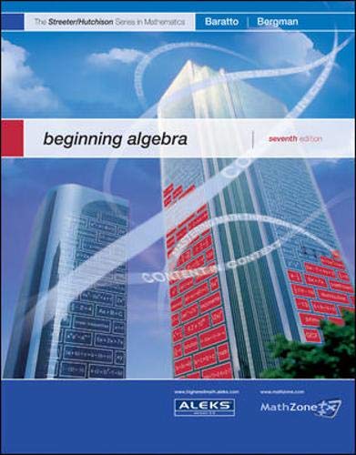 MP Beginning Algebra (The Streeter Series)