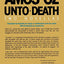 Unto Death: Crusade and Late Love (2 Novellas)