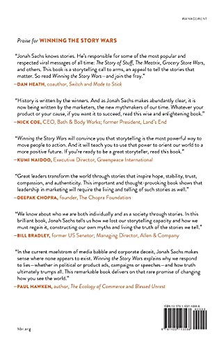 Winning the Story Wars: Why Those Who Tell (and Live) the Best Stories Will Rule the Future
