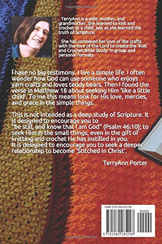 Stitched In Christ: A Knit and Crochet Bible Study - Devotional/Journal