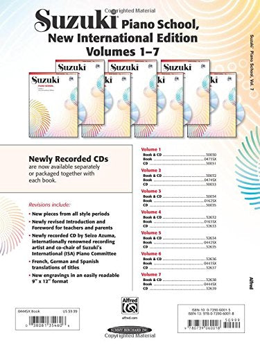 Suzuki Piano School, Vol 7