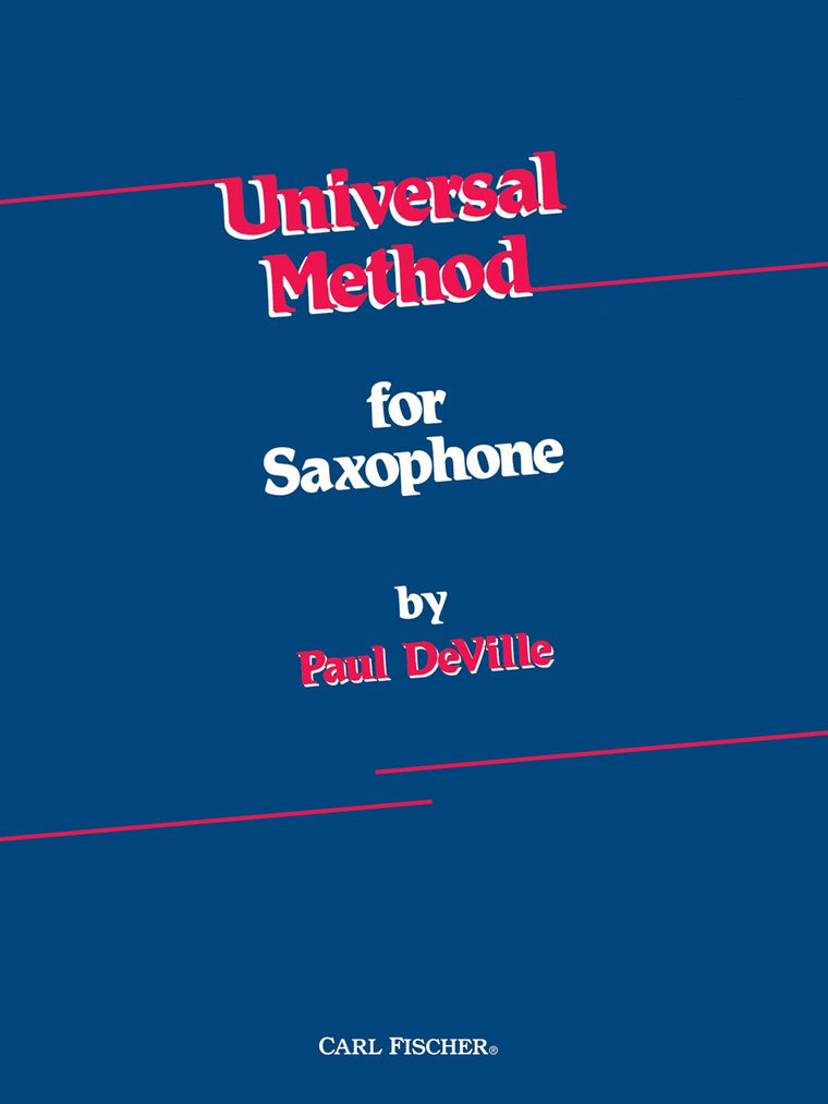 O532SB - Universal Method for Saxophone - Spiral Bound Edition