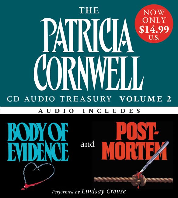 Patricia Cornwell CD Audio Treasury Volume Two Low Price: Includes Body of Evidence and Post Mortem (Kay Scarpetta Series, 22)