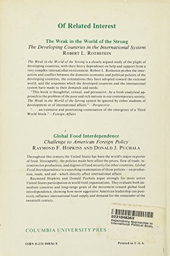 Dependency Approaches to International Political Economy