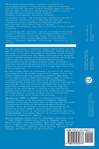 World System History: The Social Science of Long-Term Change