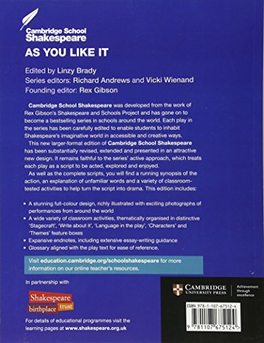As You Like It (Cambridge School Shakespeare)