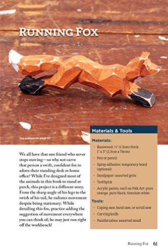 Whittling in Your Free Time: 16 Quick & Easy Projects to Carve in Wood (Fox Chapel Publishing) Sequel to 20-Minute Whittling Projects: Flat-Plane Style Safari, Aquatic, Woodland, Farm Animals, & More