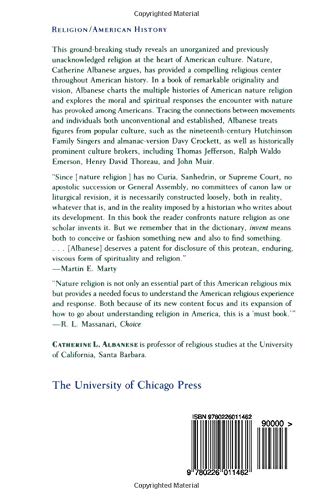 Nature Religion in America: From the Algonkian Indians to the New Age (Chicago History of American Religion)