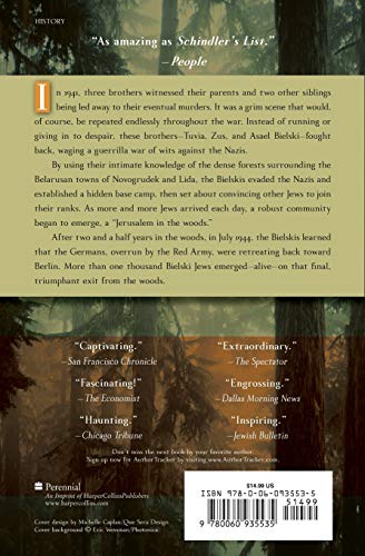 The Bielski Brothers: The True Story of Three Men Who Defied the Nazis, Built a Village in the Forest, and Saved 1,200 Jews