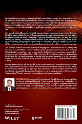 Fraud and Fraud Detection, + Website: A Data Analytics Approach (Wiley Corporate F&A)