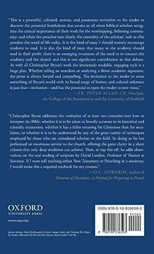 Listening to the Bible: The Art of Faithful Biblical Interpretation