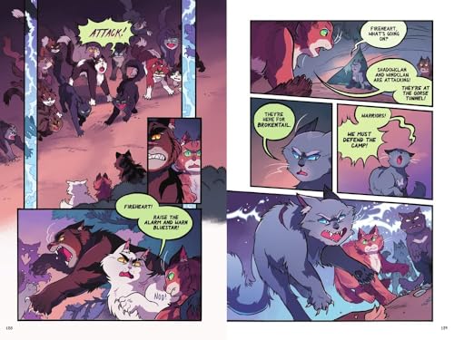 Warriors Graphic Novel: The Prophecies Begin, Part Two of Three