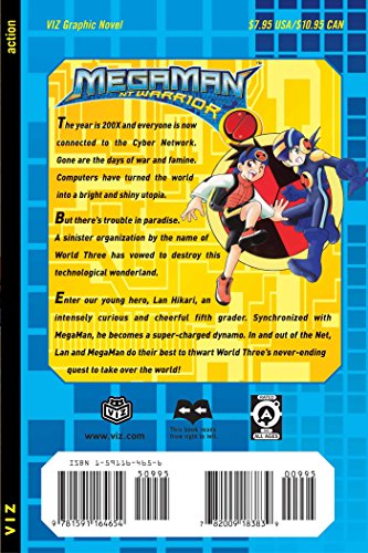 MegaMan NT Warrior, Vol. 1 (1) — back cover