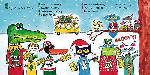 Pete the Cat's 12 Groovy Days of Christmas Gift Edition