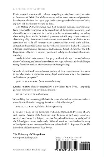 The Making of Environmental Law