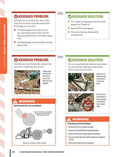 Chainsaw Manual for Homeowners, Revised Edition: Learn to Safely Use Your Saw to Trim Trees, Cut Firewood, and Fell Trees (Fox Chapel Publishing) 12 Chainsaw Tasks with Step-by-Step Color Photos