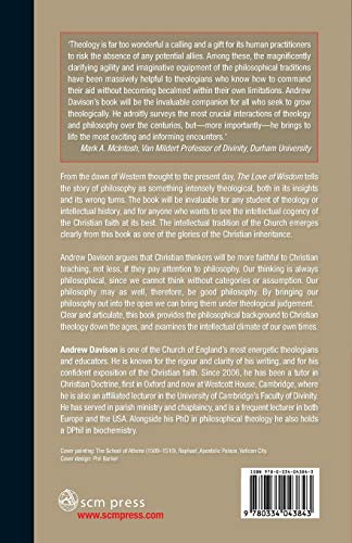 The Love of Wisdom: An Introduction to Philosophy for Theologians — back cover