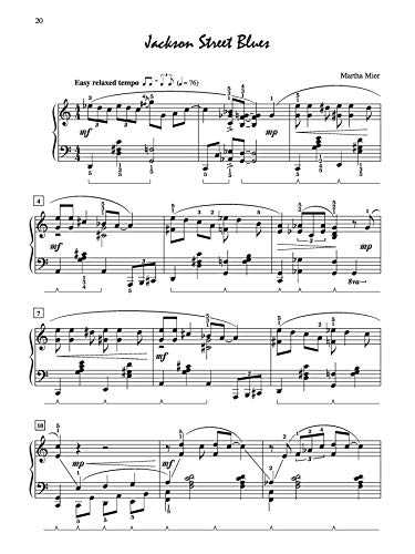 Jazz, Rags & Blues, Bk 4: 9 Original Pieces for the Late Intermediate Pianist, Book & Online Audio