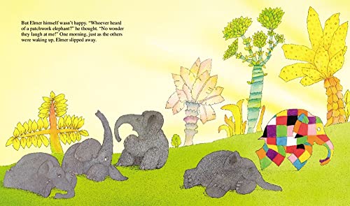 Elmer: A Colorful Elephant Story About Being Unique for Children (Ages 4-8)