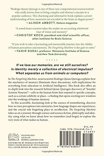 The Forgetting Machine: Memory, Perception, and the Jennifer Aniston Neuron