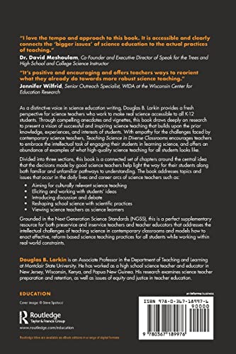 Teaching Science in Diverse Classrooms: Real Science for Real Students