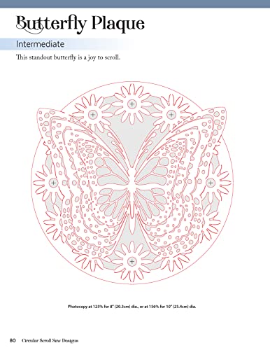 Circular Scroll Saw Designs: Fretwork Patterns for Trivets, Coasters, Wall Art & More (Fox Chapel Publishing) 27 Scrolling Patterns, Step-by-Step Tutorials, How-To Tips, Intricate Contemporary Designs