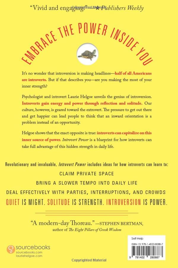 Introvert Power: Why Your Inner Life Is Your Hidden Strength (Reduce Anxiety and Boost Your Confidence and Self-Esteem with this Self-Help Book for Introverted Women and Men)