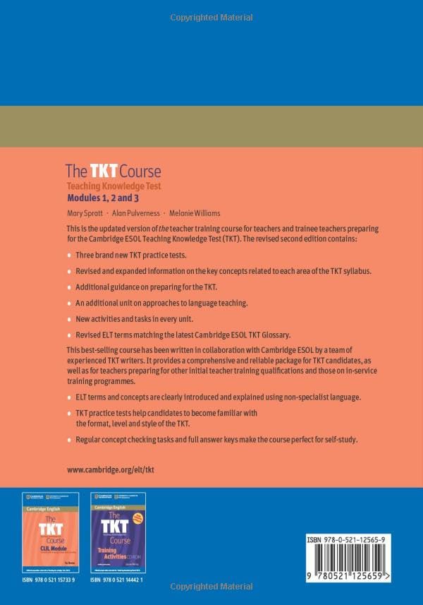 The TKT Course Modules 1, 2 and 3
