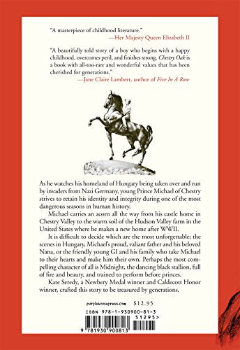 The Chestry Oak — back cover