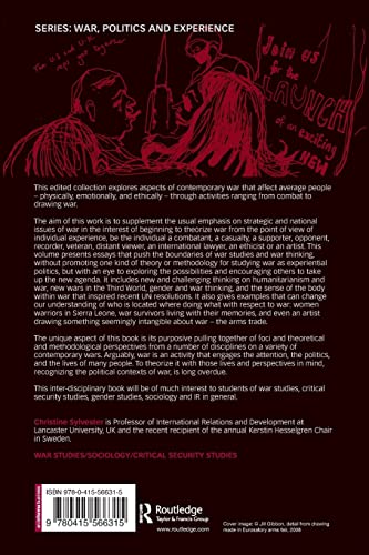 Experiencing War (War, Politics and Experience)