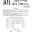 101 Rhythmic Rest Patterns: Conductor (Piano)