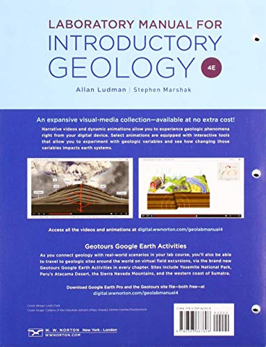 Laboratory Manual for Introductory Geology