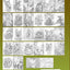 Fairies Coloring Book Grayscale: Flower Fairies, Playful Pixis, Mystical Moon Spirites and Magical Guardians of the Forest