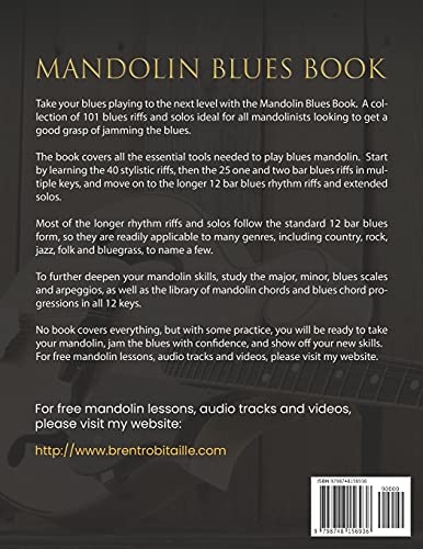 Mandolin Blues Book: 101 Blues Riffs and Solos for Mandolin