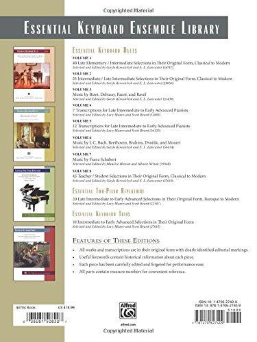Essential Keyboard Études: 100 Early Intermediate to Late Intermediate Studies, Comb Bound Book