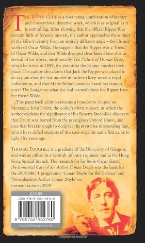 The Ripper Code — back cover