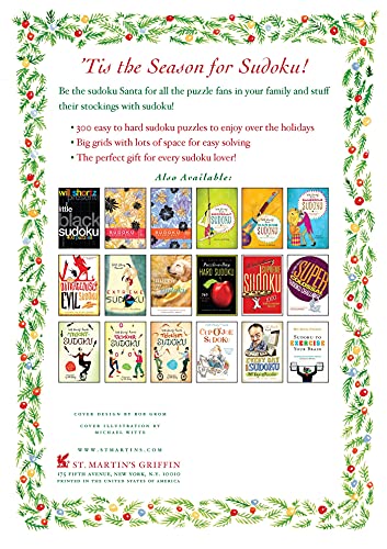 Will Shortz Presents Sudoku for Christmas: 300 Easy to Hard Puzzles