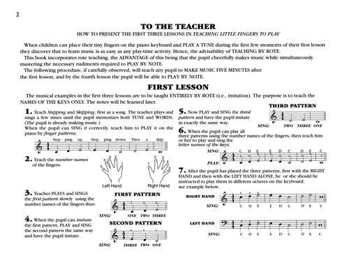 Teaching Little Fingers to Play  Piano Method Book with Online Audio  Early Beginner Piano Sheet Music for Kids  Easy Step-by-Step Lesson Songbook for Young Pianists and Music Teachers