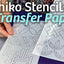Sashiko Stencils, Traditional Collection: 9 Embroidery Designs 3" x 5", Accurate Stitches & Spacing Every Time (Fast2Mark)